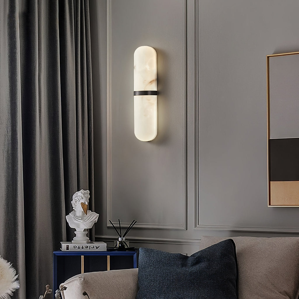 Vitheion Minimaliste Albâtre Luminaire Mural - Neutralighting