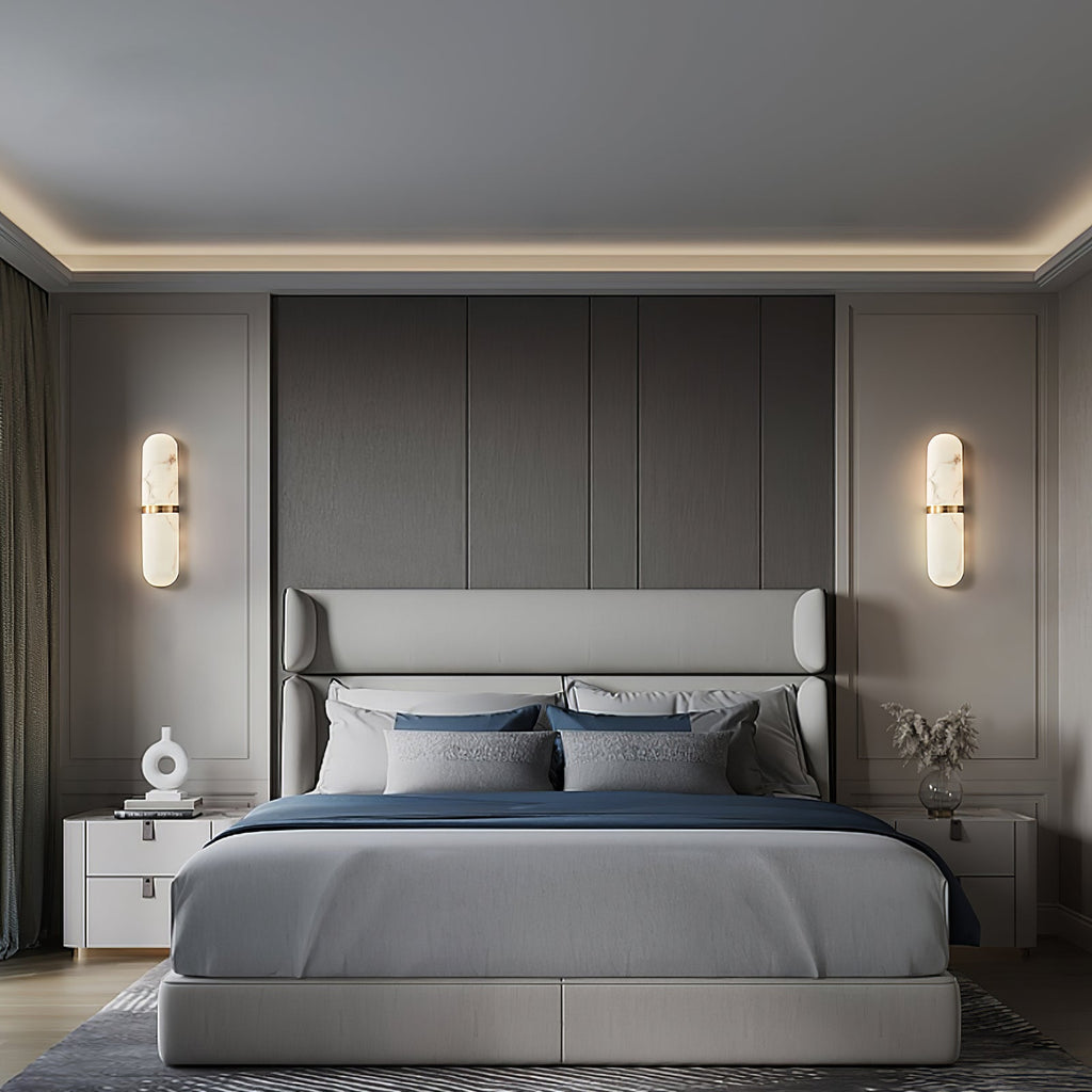 Vitheion Minimaliste Albâtre Luminaire Mural - Neutralighting