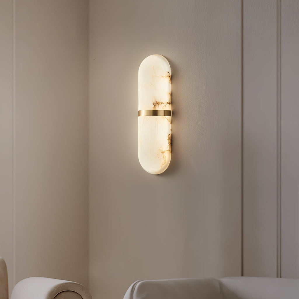 Vitheion Minimaliste Albâtre Luminaire Mural - Neutralighting