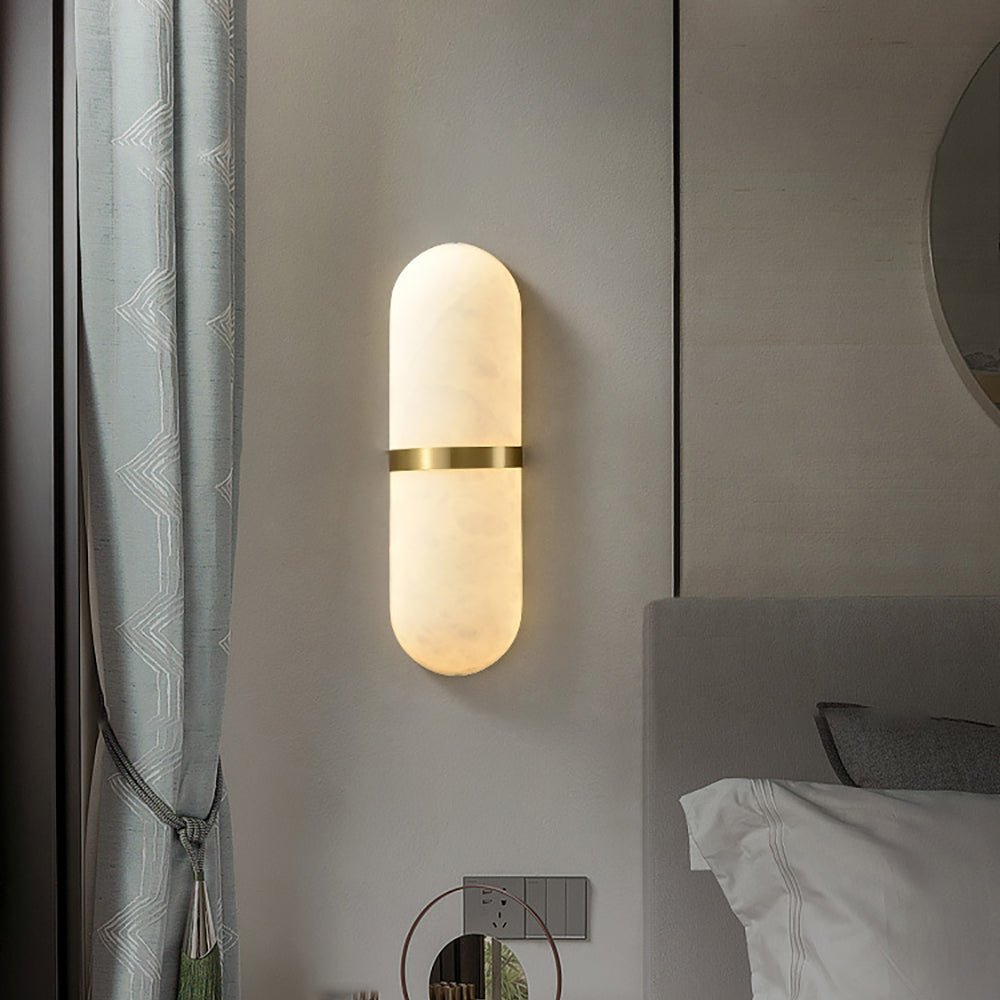 Vitheion Minimaliste Albâtre Luminaire Mural - Neutralighting