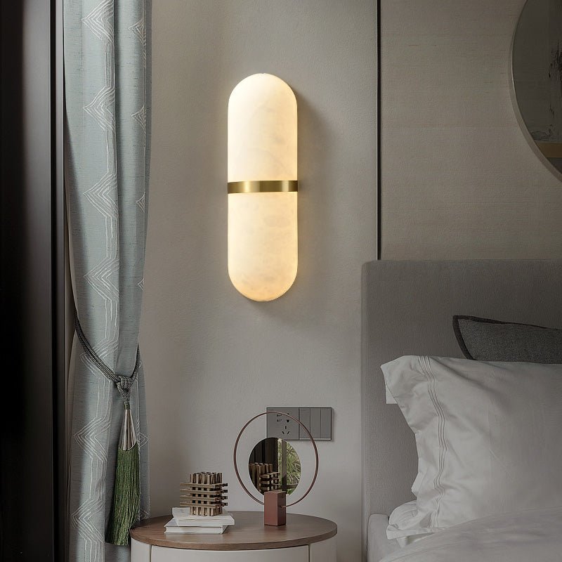 Vitheion Minimaliste Albâtre Luminaire Mural - Neutralighting