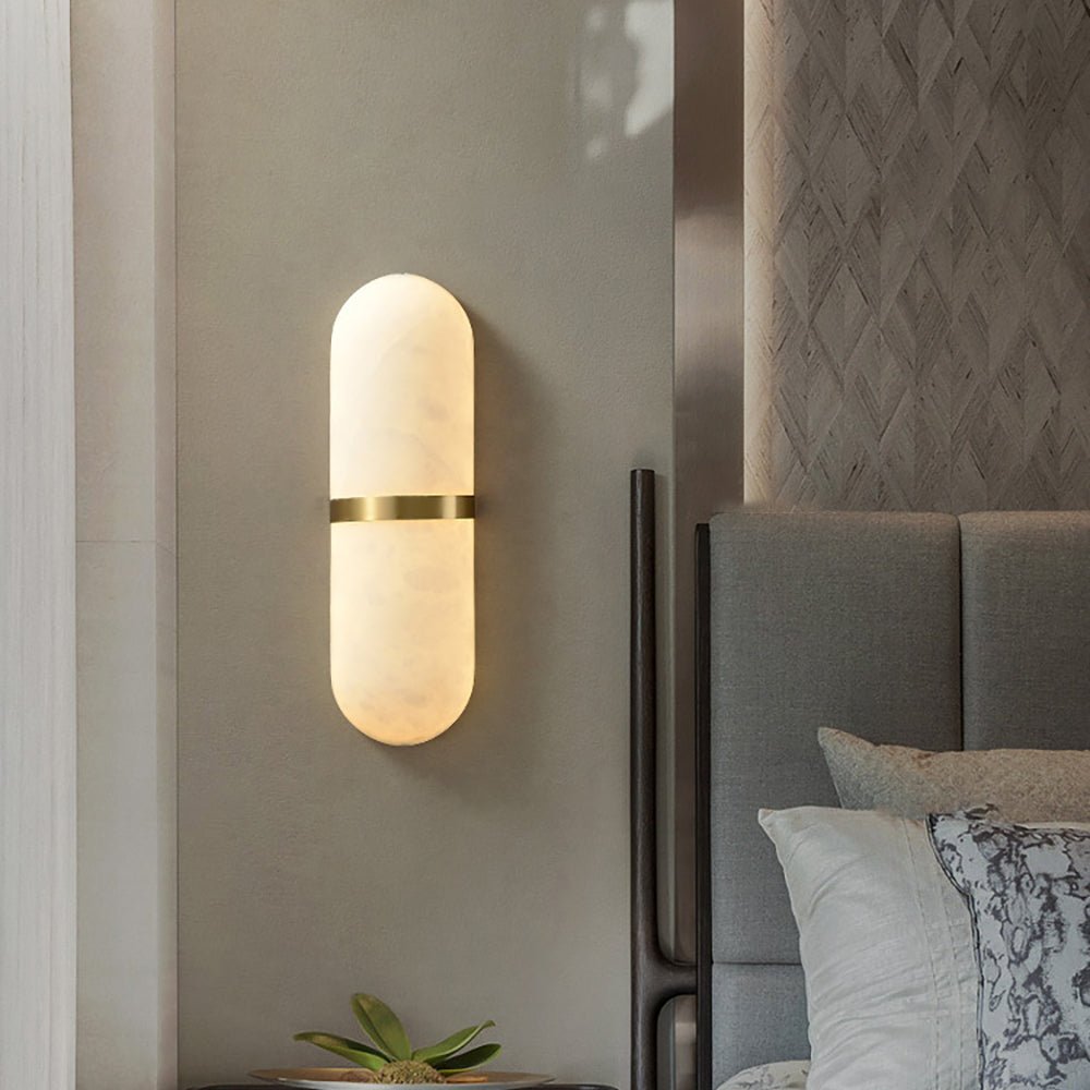 Vitheion Minimaliste Albâtre Luminaire Mural - Neutralighting