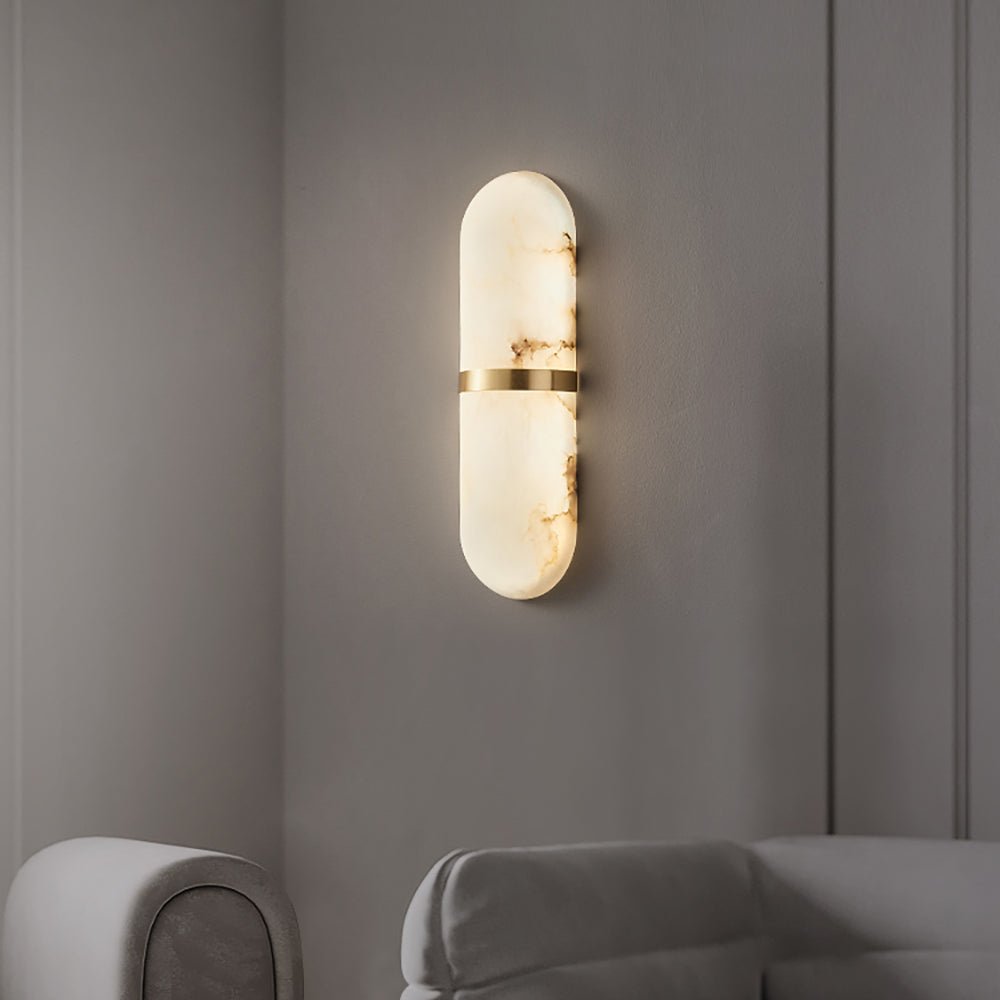 Vitheion Minimaliste Albâtre Luminaire Mural - Neutralighting