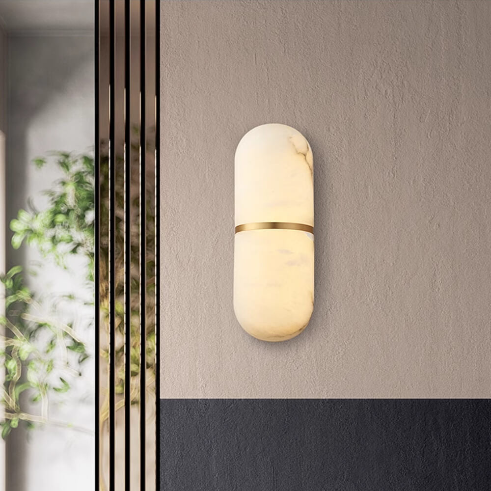 Vitheion Minimaliste Albâtre Luminaire Mural - Neutralighting