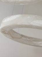 Plotuvyn Chandelier Anneau Albâtre Luxe Salon - Neutralighting