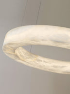 Plotuvyn Chandelier Anneau Albâtre Luxe Salon - Neutralighting