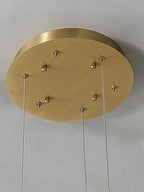 Plotuvyn Chandelier Anneau Albâtre Luxe Salon - Neutralighting