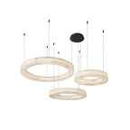Plotuvyn Chandelier Anneau Albâtre Luxe Salon - Neutralighting