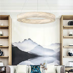 Plotuvyn Chandelier Anneau Albâtre Luxe Salon - Neutralighting