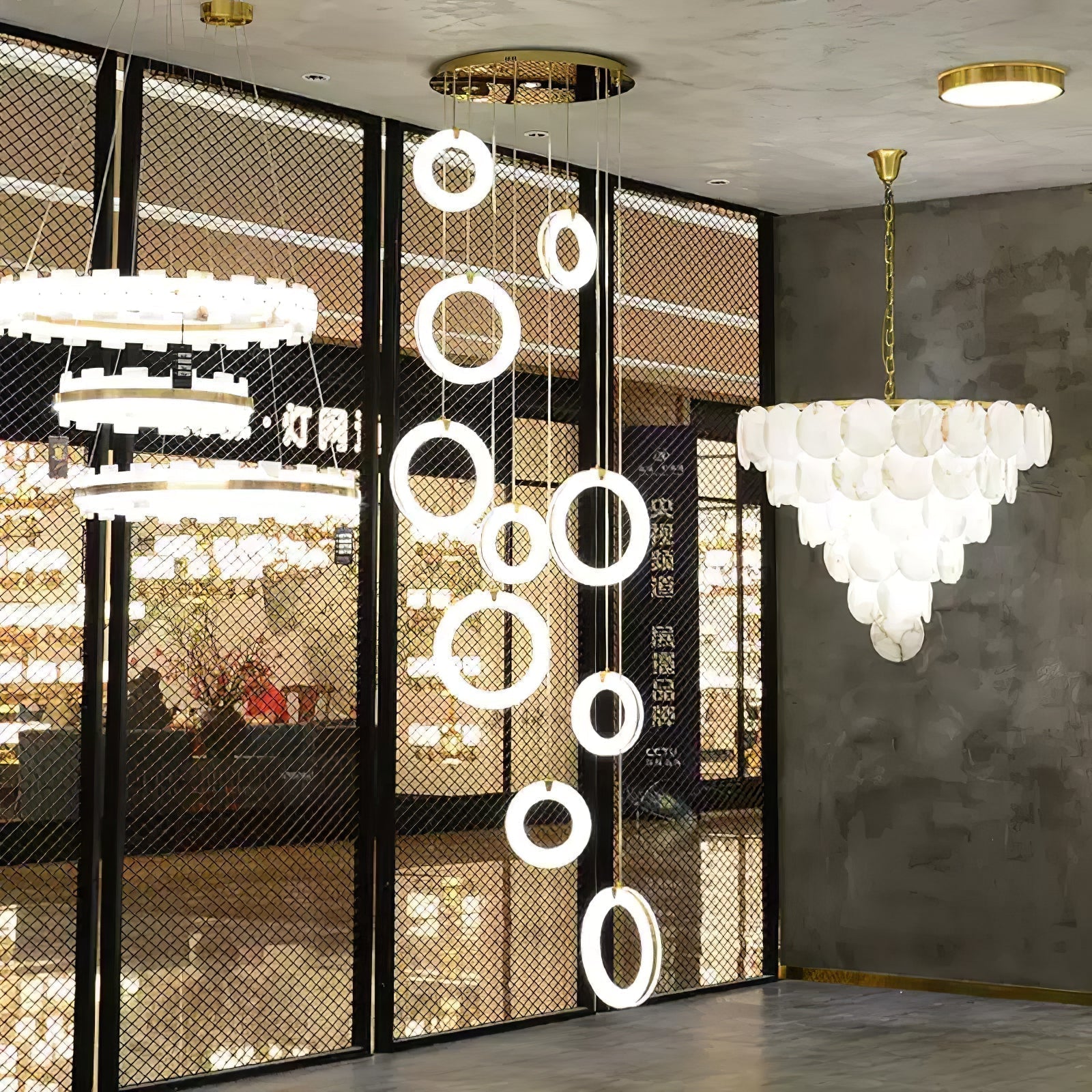 Orelia Suspension Minimaliste en Albâtre - Neutralighting