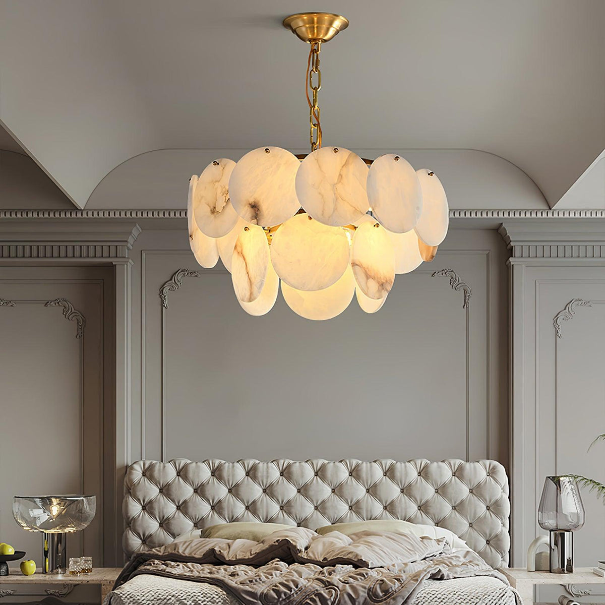 Ulorir Chandelier en Albâtre - Neutralighting
