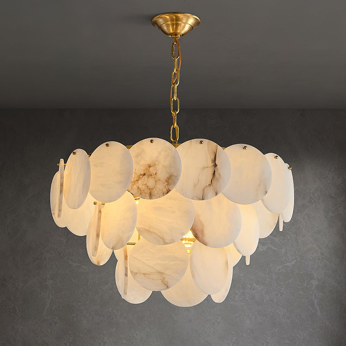 Ulorir Chandelier en Albâtre - Neutralighting