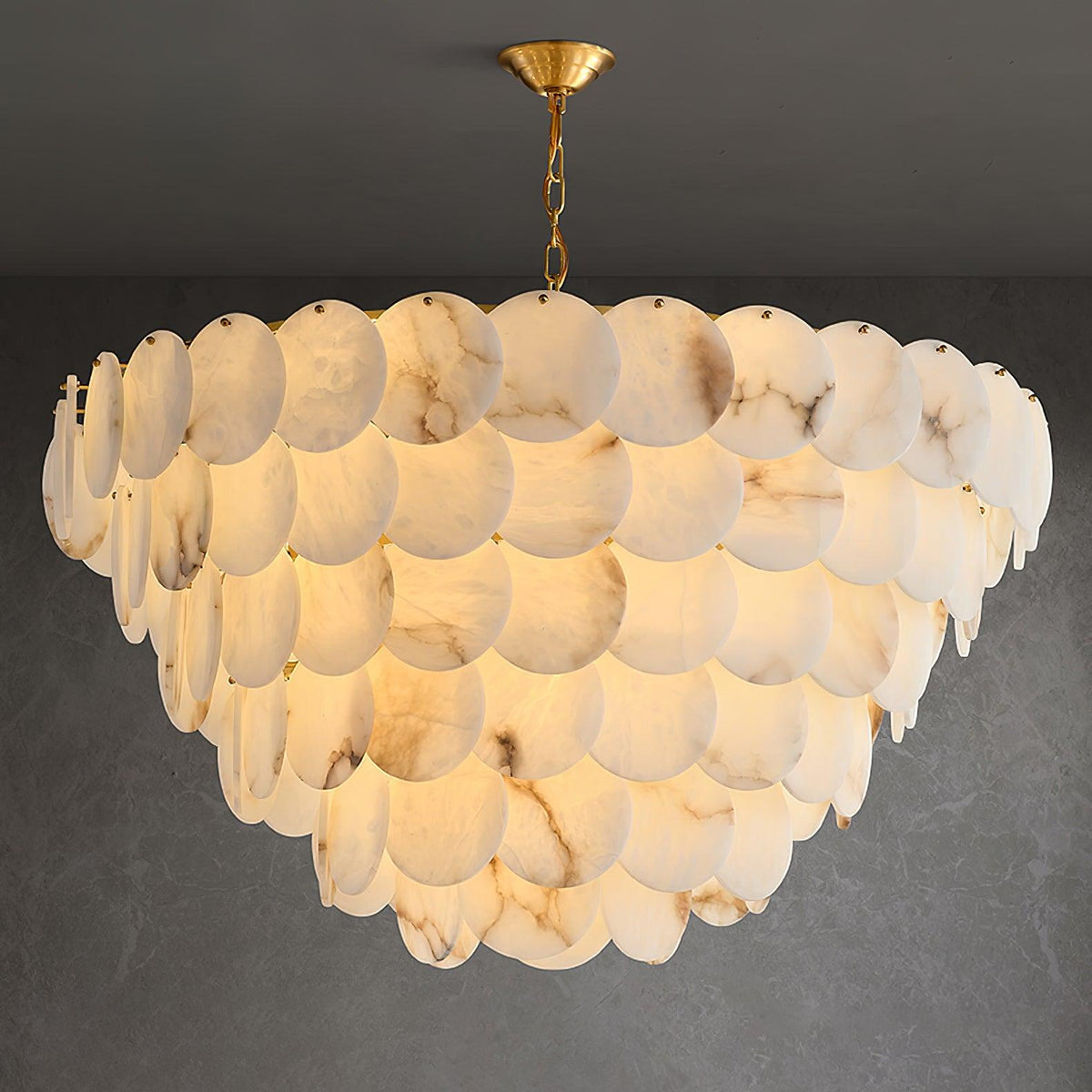 Ulorir Chandelier en Albâtre - Neutralighting