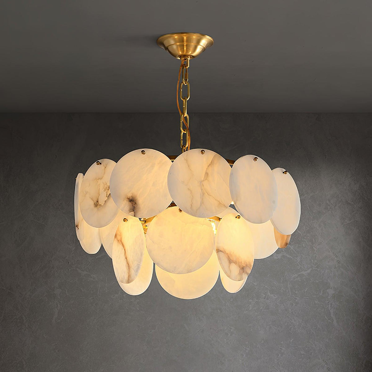 Ulorir Chandelier en Albâtre - Neutralighting