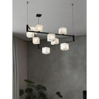 Ostruvye Chandelier Albâtre Boîte Créativité Salon - Neutralighting