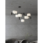 Ostruvye Chandelier Albâtre Boîte Créativité Salon - Neutralighting