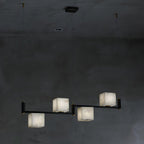 Ostruvye Chandelier Albâtre Boîte Créativité Salon - Neutralighting