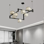 Ostruvye Chandelier Albâtre Boîte Créativité Salon - Neutralighting