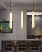 Plotuvyi Suspension Albâtre Bande Moderne Salon - Neutralighting