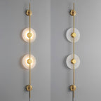 Edria Minimalist Alabaster Wall Light - Neutralighting