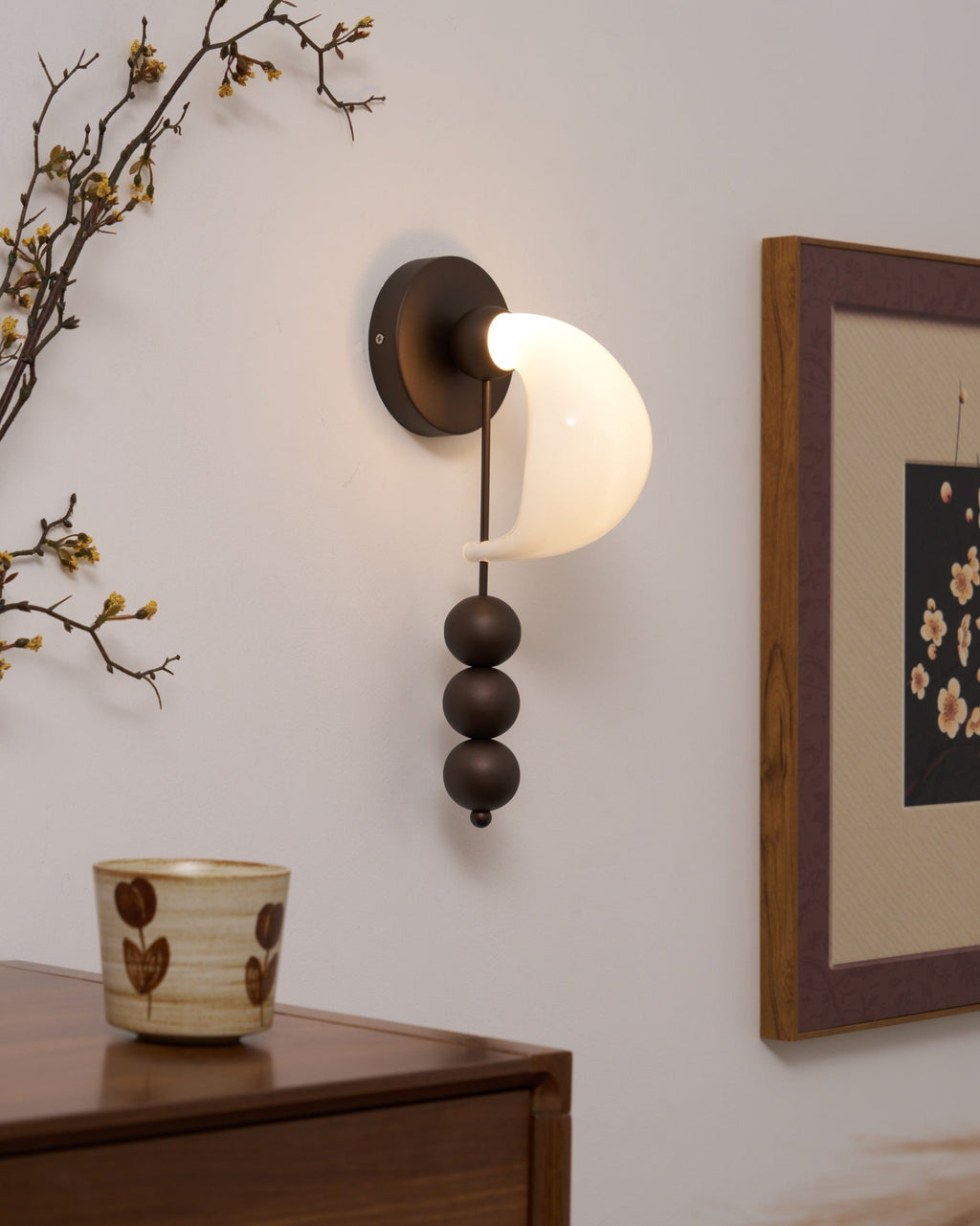Viphaor Applique Murale en Verre Art Haut de Gamme Élégante - Neutralighting