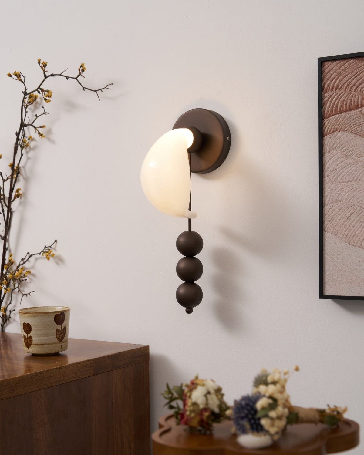 Viphaor Applique Murale en Verre Art Haut de Gamme Élégante - Neutralighting