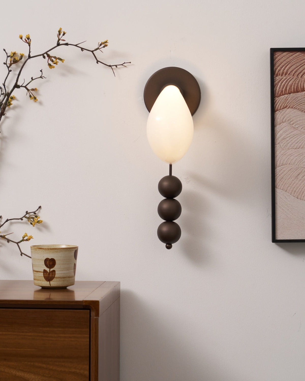 Viphaor Applique Murale en Verre Art Haut de Gamme Élégante - Neutralighting
