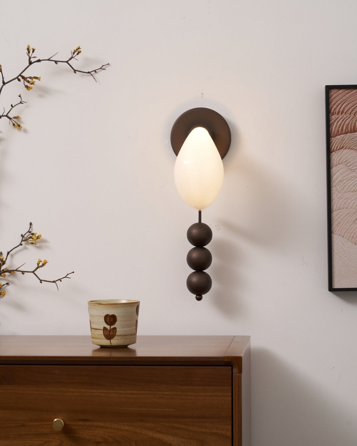 Viphaor Applique Murale en Verre Art Haut de Gamme Élégante - Neutralighting