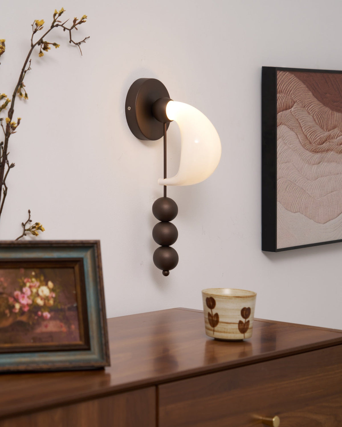 Viphaor Applique Murale en Verre Art Haut de Gamme Élégante - Neutralighting