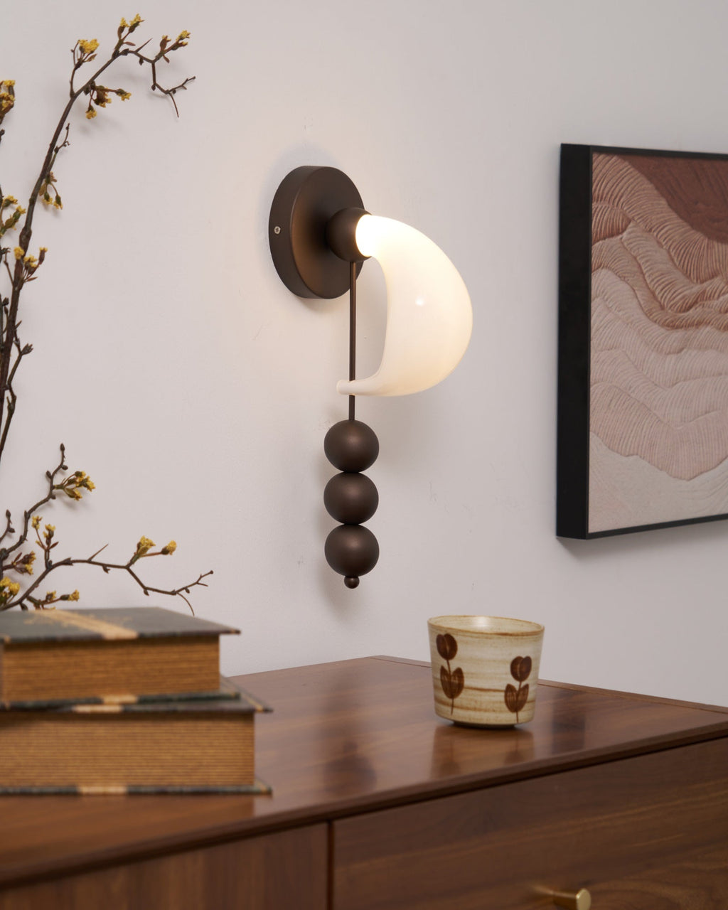 Viphaor Applique Murale en Verre Art Haut de Gamme Élégante - Neutralighting