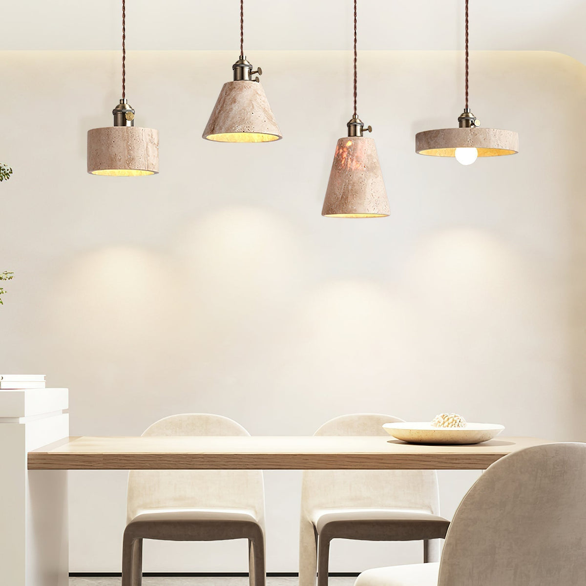 Lysorel Lampe Pendante en Travertin - Neutralighting