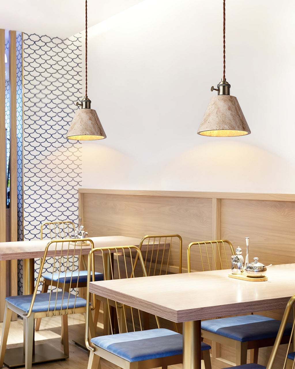 Lysorel Lampe Pendante en Travertin - Neutralighting