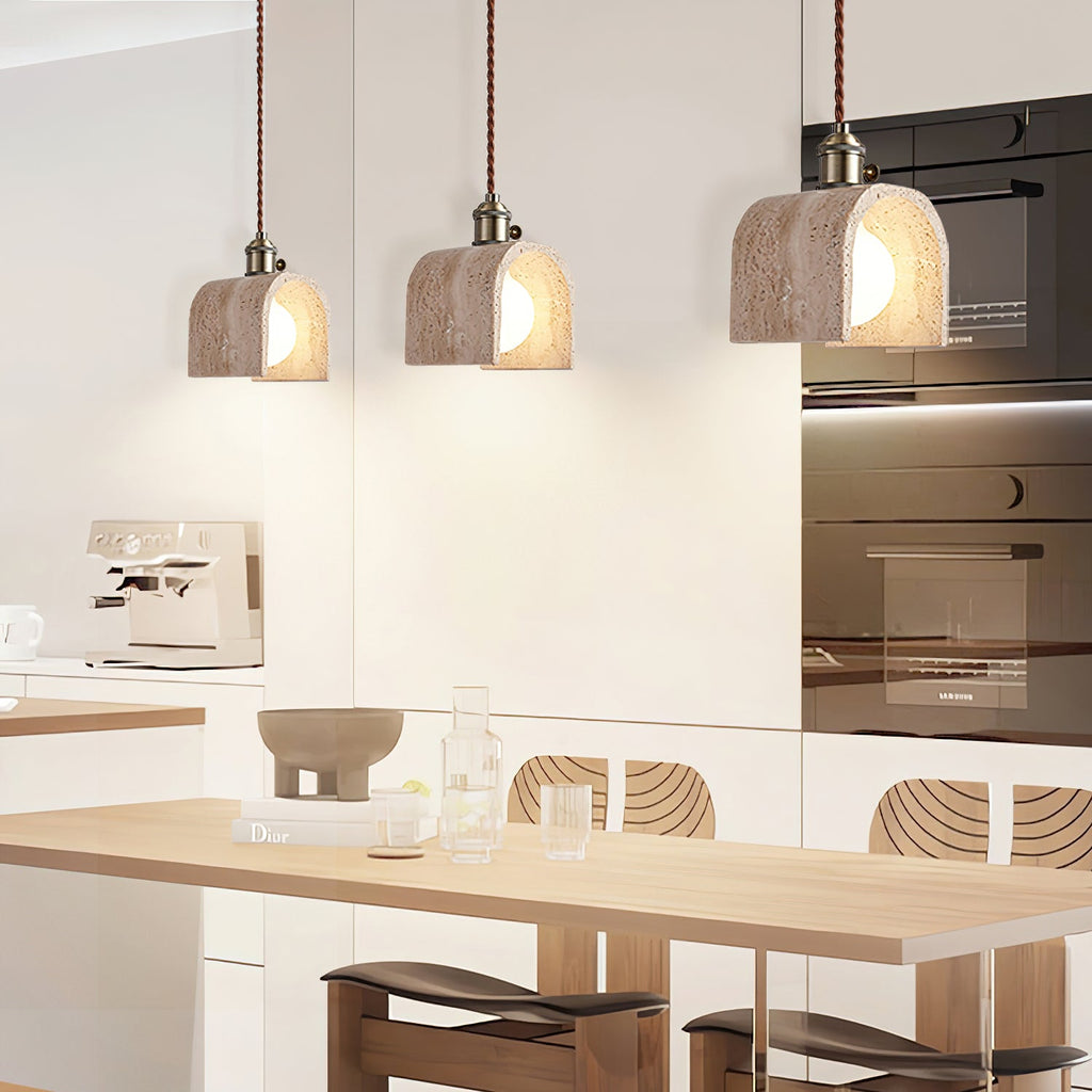 Lysorel Lampe Pendante en Travertin - Neutralighting