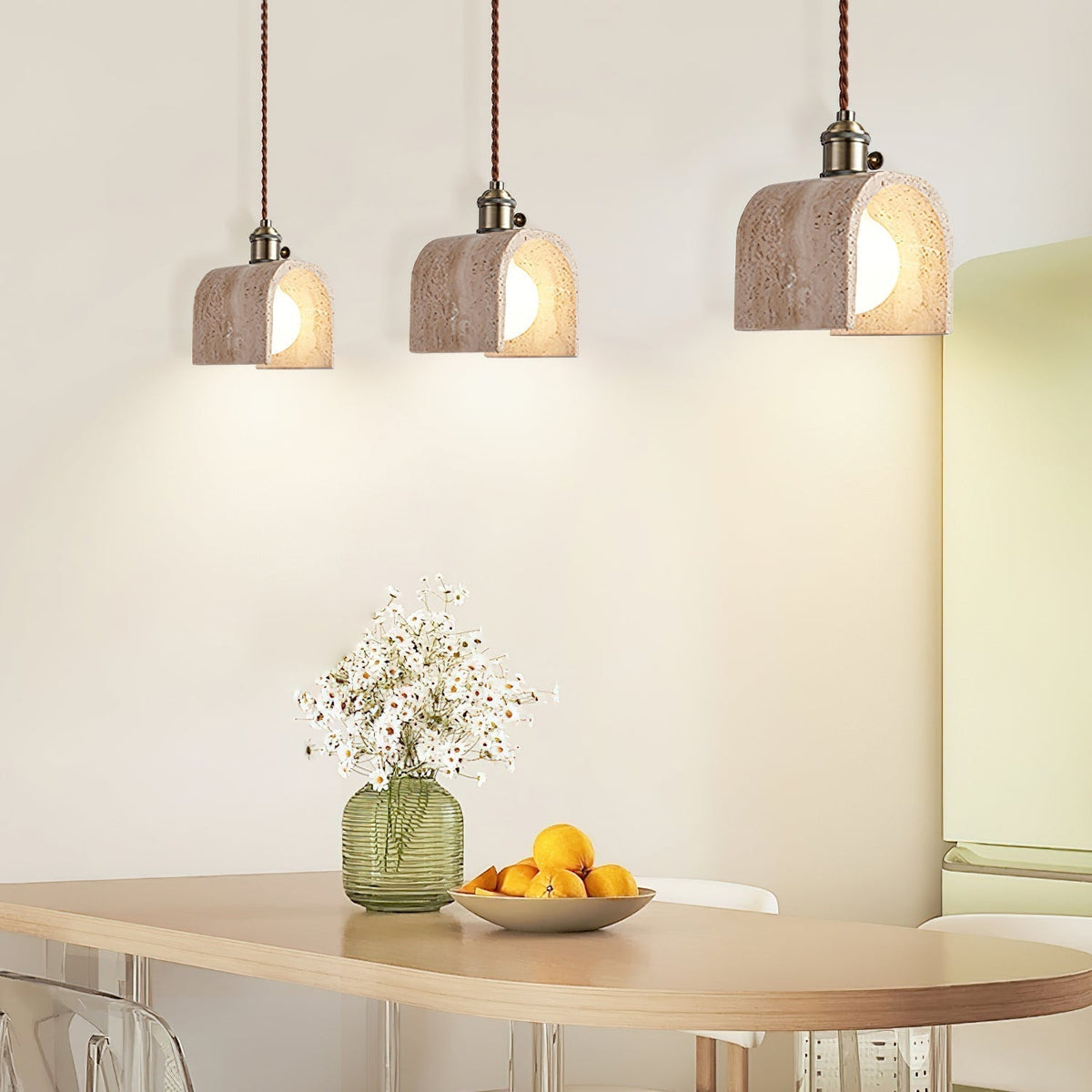 Lysorel Lampe Pendante en Travertin - Neutralighting