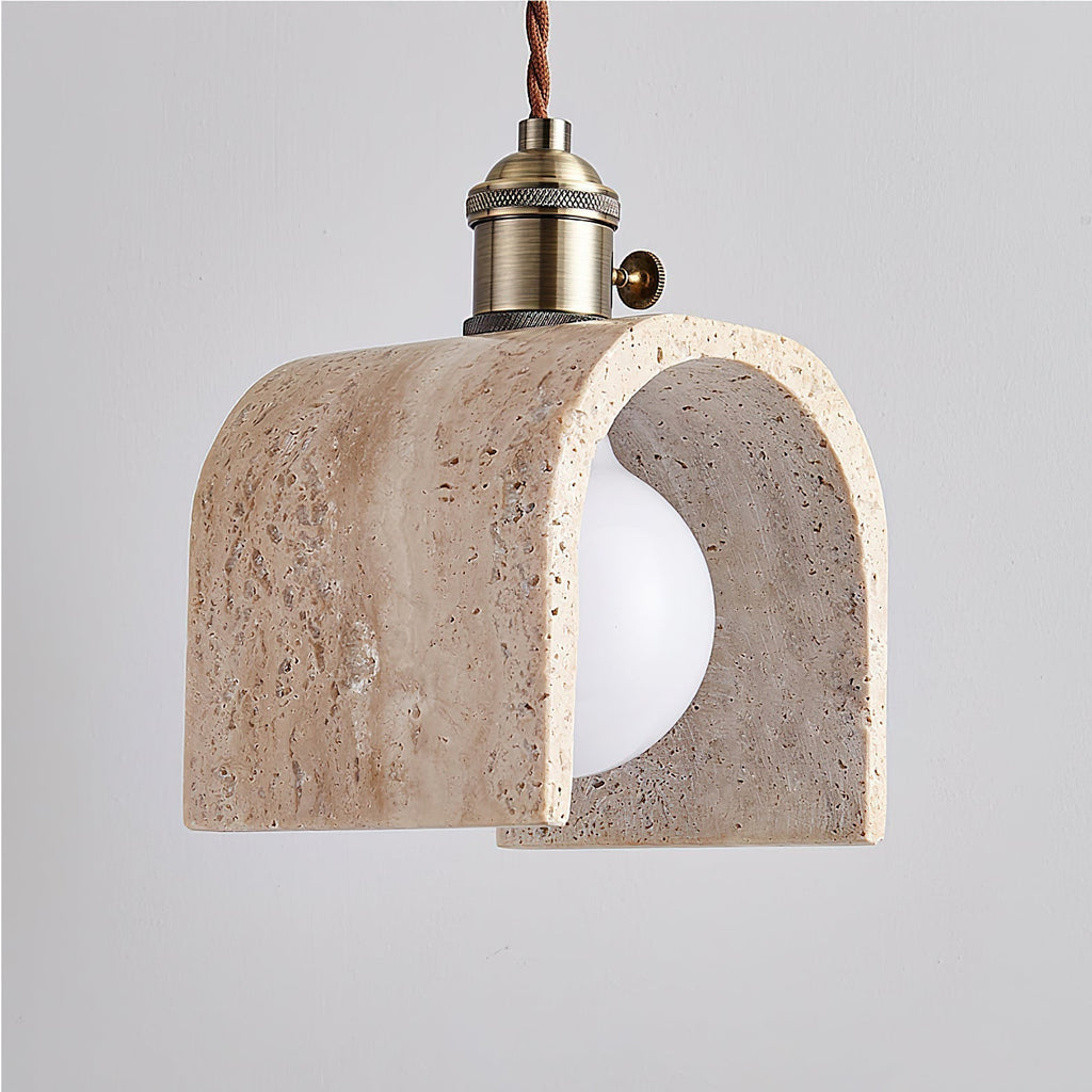 Lysorel Lampe Pendante en Travertin - Neutralighting