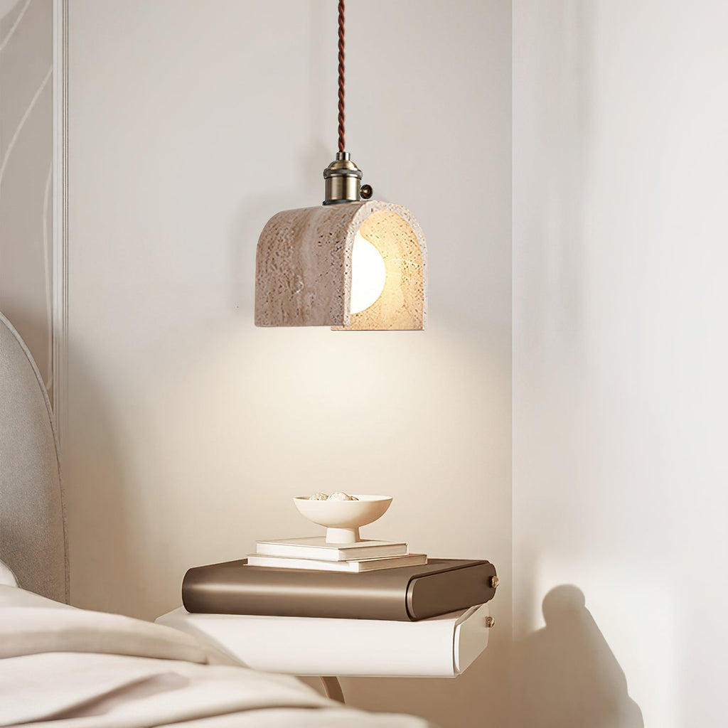Lysorel Lampe Pendante en Travertin - Neutralighting