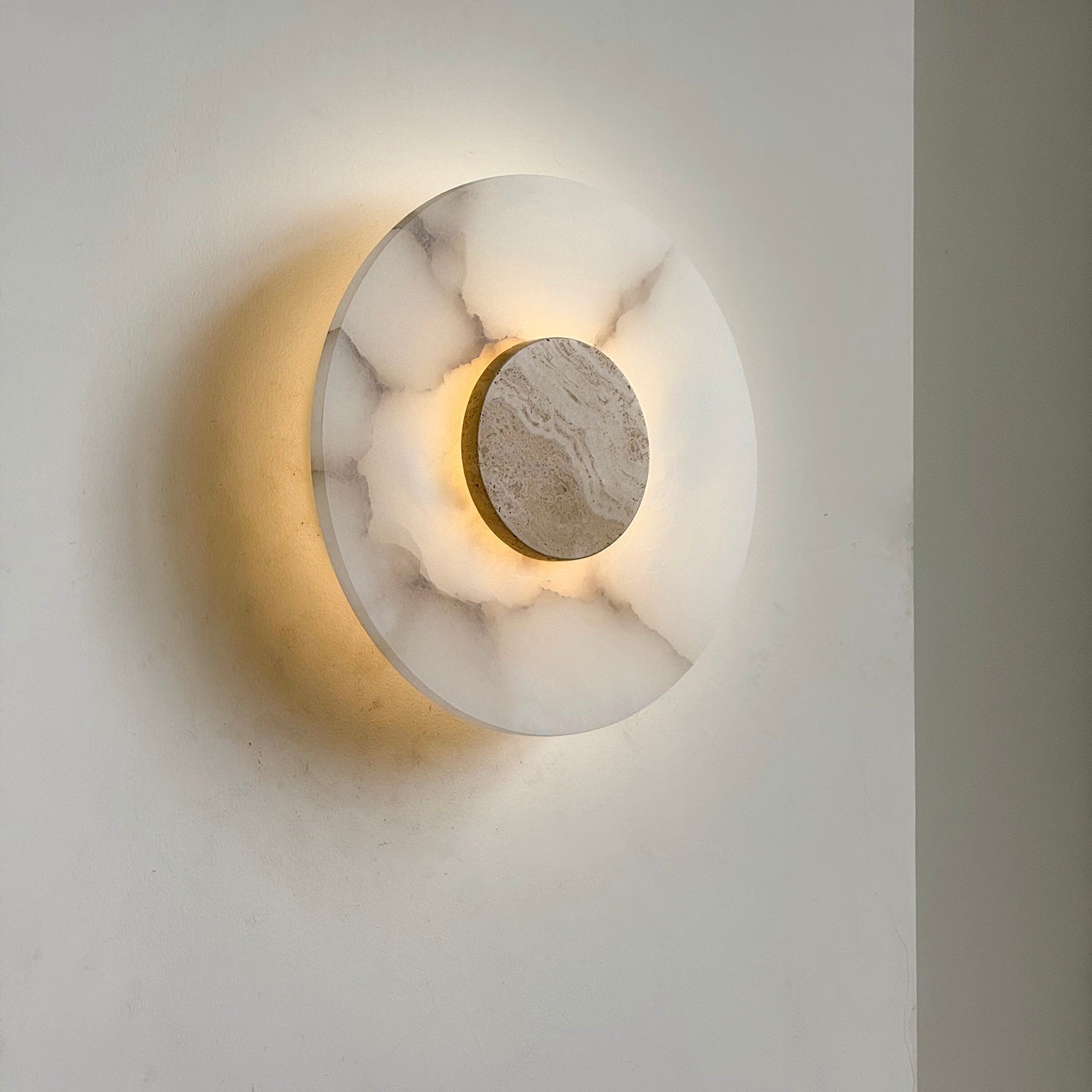 Rauduvyi Applique Murale Albâtre Moderne Salon - Neutralighting