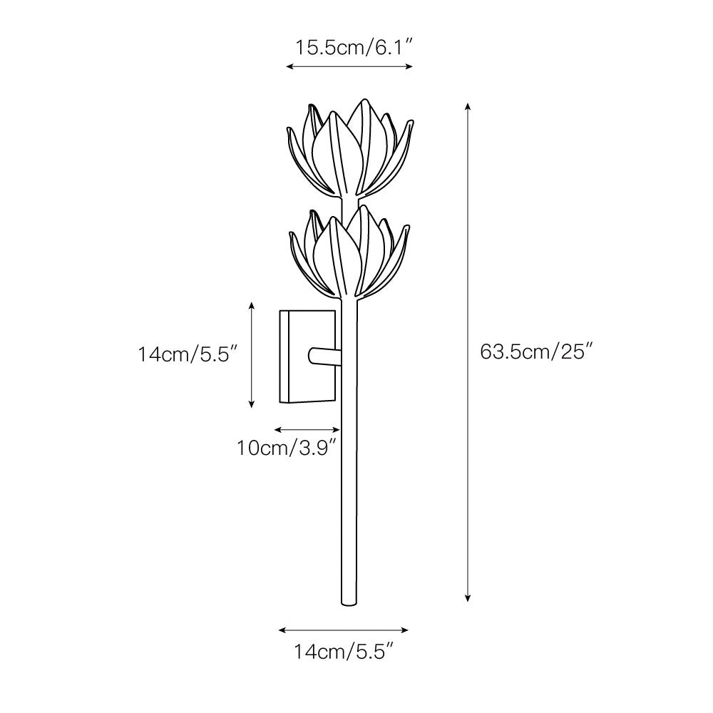 Ulfuvyn Applique Murale Laiton Moderne Salon - Neutralighting