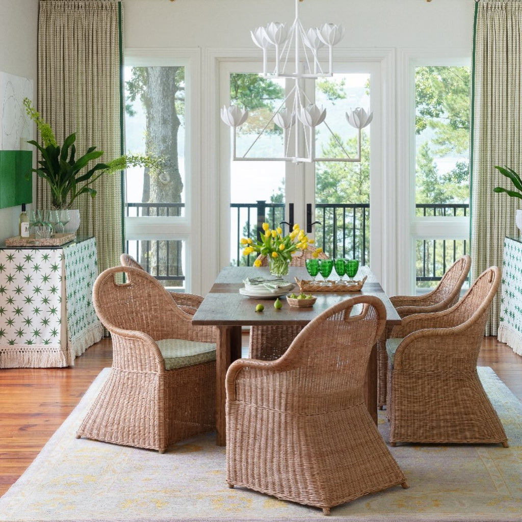 Alberto Chandelier Laiton Floral Moderne Salon - Neutralighting
