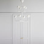 Alberto Chandelier Laiton Floral Moderne Salon - Neutralighting