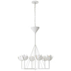 Alberto Chandelier Laiton Floral Moderne Salon - Neutralighting