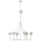 Alberto Chandelier Laiton Floral Moderne Salon - Neutralighting