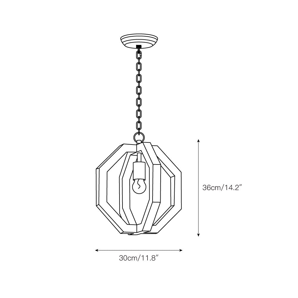 Tinduvyi Suspension Métal Créativité Individuelle Salon - Neutralighting