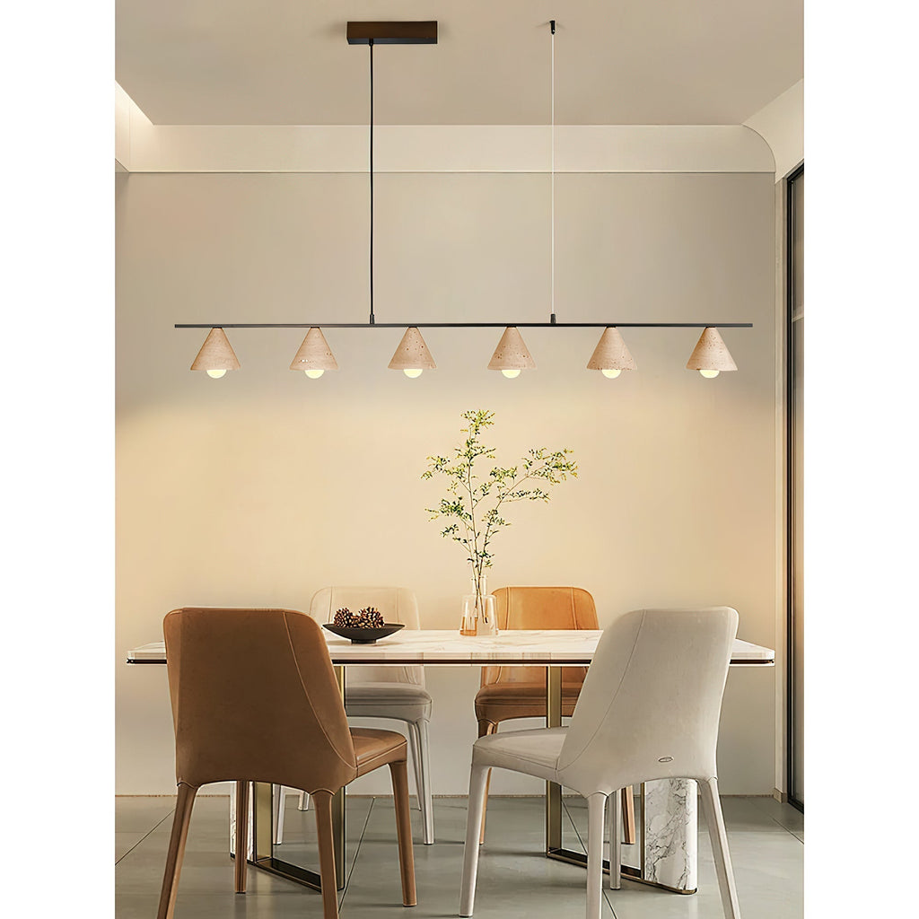 Ulfuvyi Suspension Travertin Moderne Salon - Neutralighting