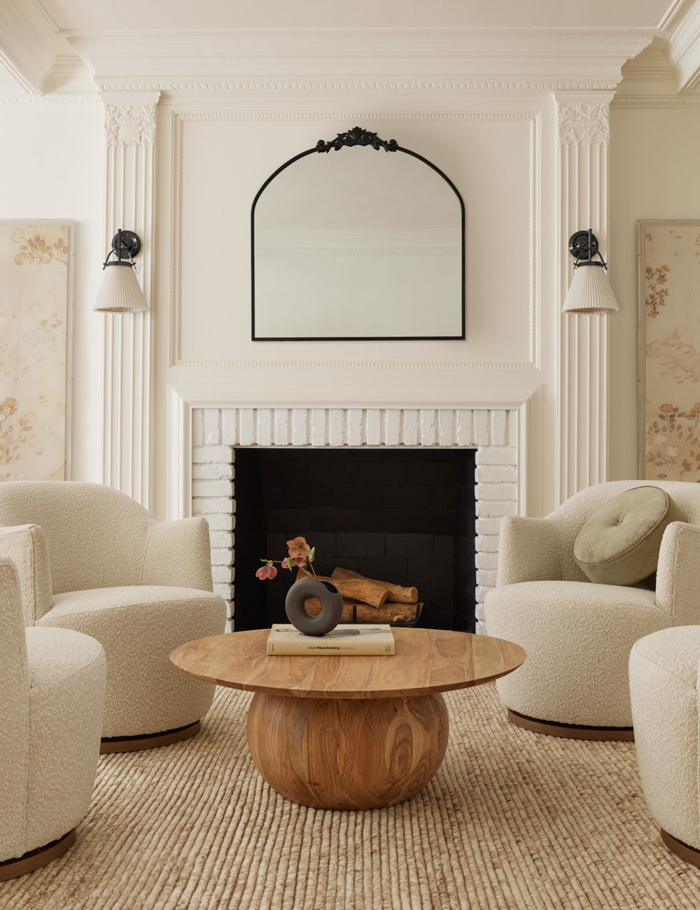 Pure Lampe Murale Plissée En Tissu Et Laiton Élégance Premium - Neutralighting