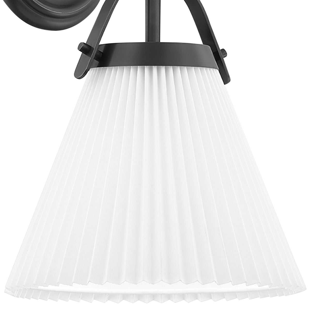 Pure Lampe Murale Plissée En Tissu Et Laiton Élégance Premium - Neutralighting