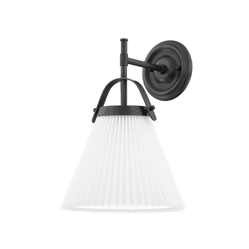 Pure Lampe Murale Plissée En Tissu Et Laiton Élégance Premium - Neutralighting