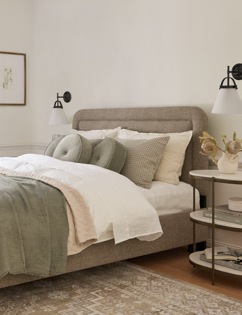 Pure Lampe Murale Plissée En Tissu Et Laiton Élégance Premium - Neutralighting