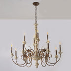Waegnuvyn Chandelier Métal Bougie Traditionnel Salon - Neutralighting