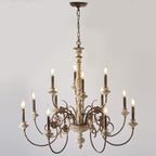 Waegnuvyn Chandelier Métal Bougie Traditionnel Salon - Neutralighting
